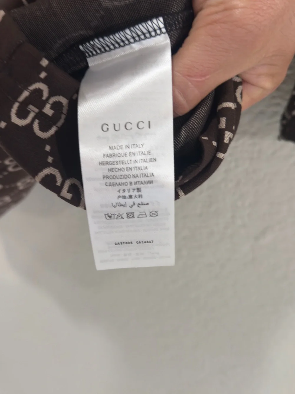 Gucci Brown GG Monogram Short Sleeve Tee